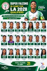 Super Falcons Camp Swells To 21 As Ajibade, Echegini, Alozie Arrive